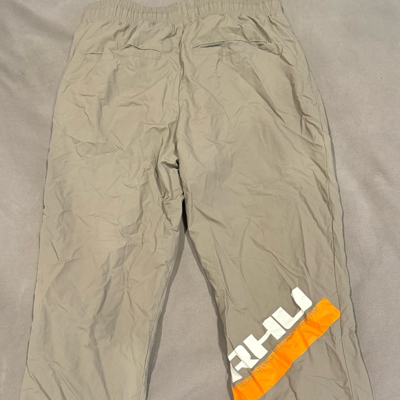 Zara small parachute jogger pants with orange embellishments. Barely worn. - Picture 4 of 4